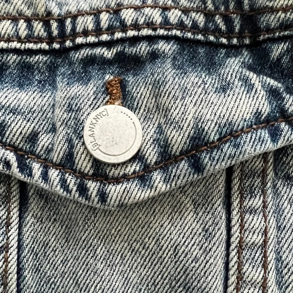 mixed media jacket by BLANK NYC - Picture 10 of 13